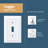 Franklin Brass Soft Arch 1-Gang Oversized Light Switch/Toggle Cover Wall Plate-100753372