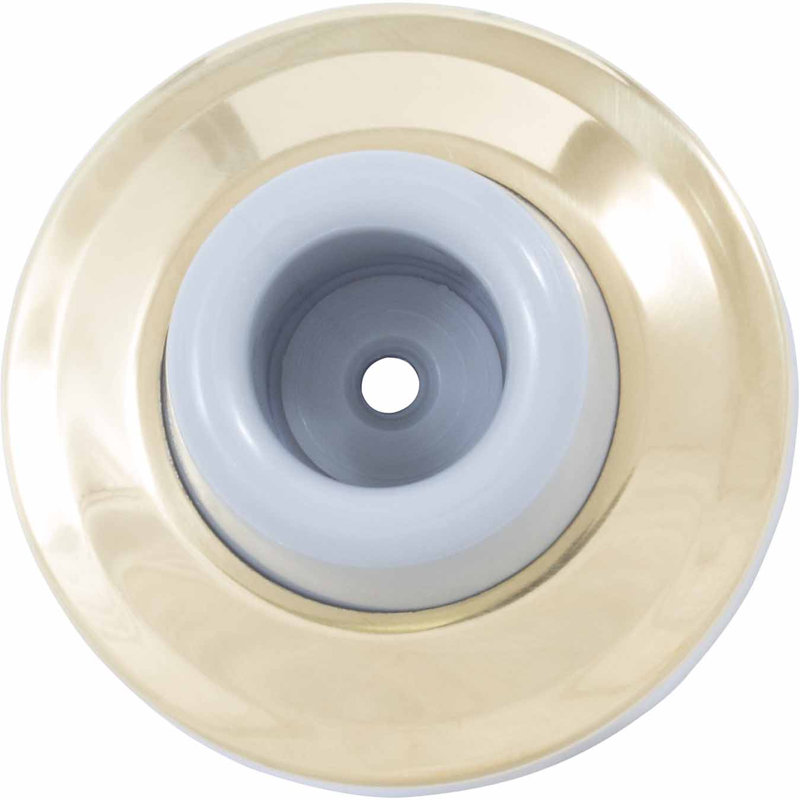 Tour de lit concave en zinc, Laiton poli