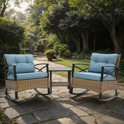 Chaise berçante pour l'extérieur