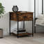 Allums 44cm W Iron Bedside Table-640343853-607737440