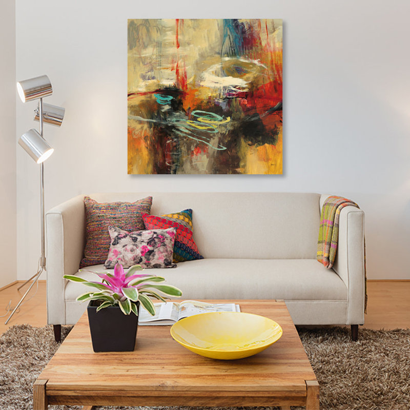 «Instinctual Beauty II» par Randy Hibberd - reproduction d'art sur toile tendue avec châssis, H 26 po x l 26 po x p 1,5 po