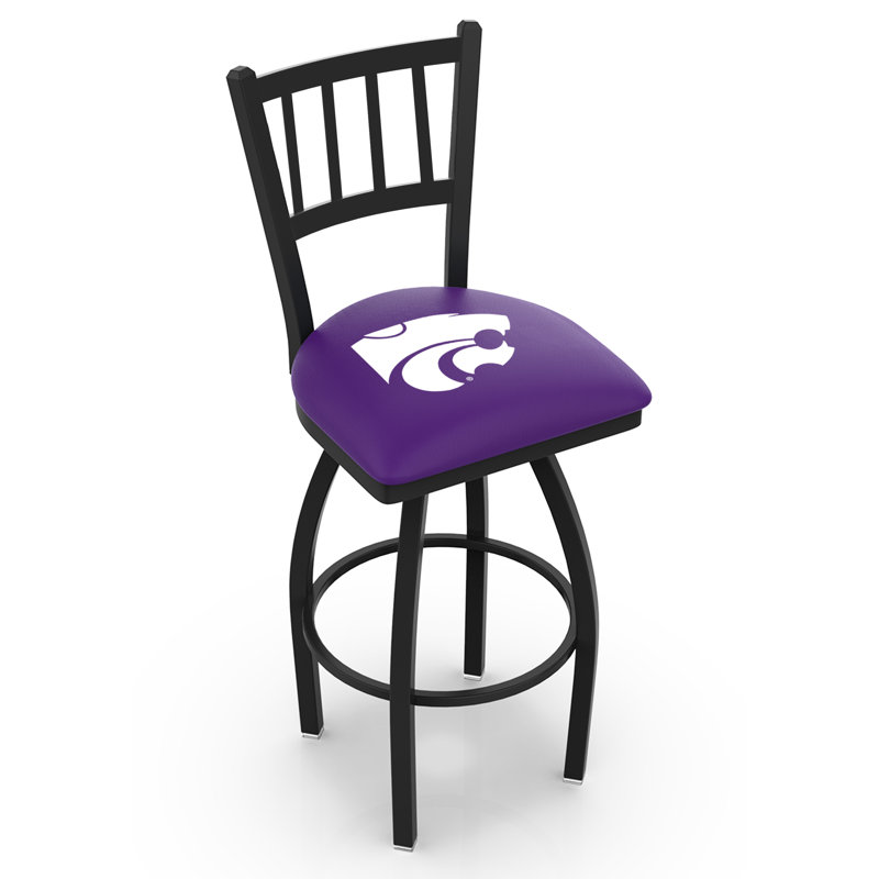 Tabouret de comptoir pivotant de 25 po NCAA, Wildcats de Kansas State, 25 po de hauteur