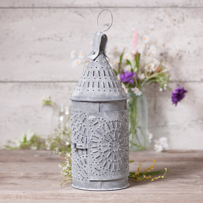 16.5'' H Metal Tabletop Lantern