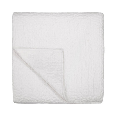 Danica 100% Cotton White Queen Quilt