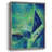 GeometricInCoolII Framed Print - Solid Wood-89545886