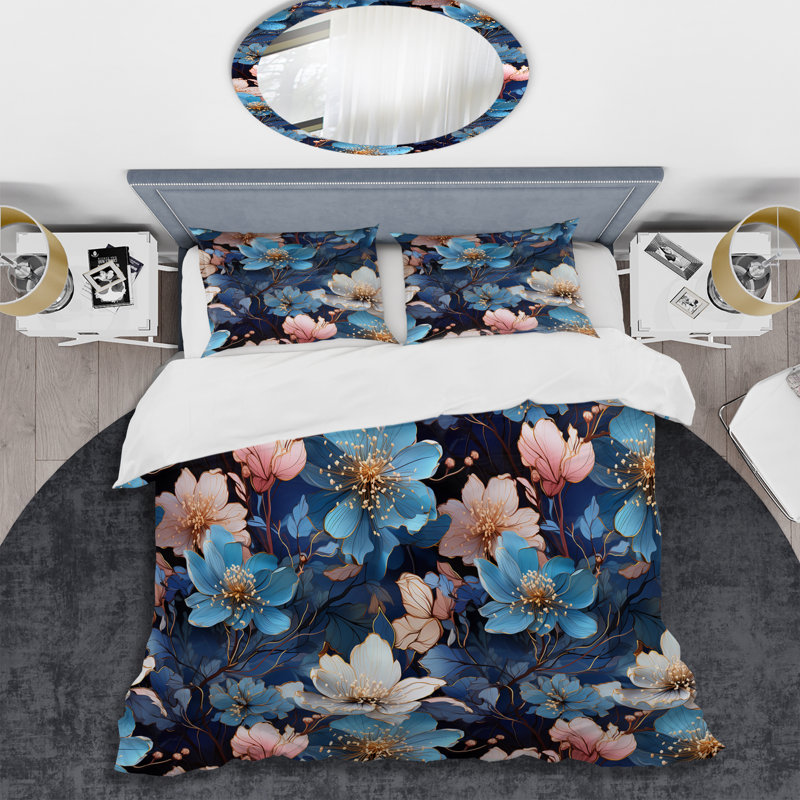 Ensemble de housse de couette Mystical Aura, Housse de couette pour très grand lit et 2 très