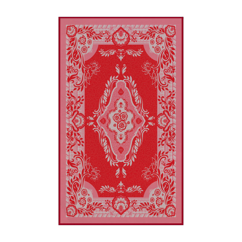 Oriental Indoor Rug, Rectangle 5' x 7'