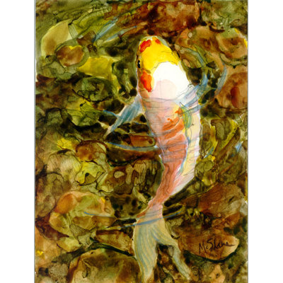 Poisson - Koi Recto-verso Jardin Flag