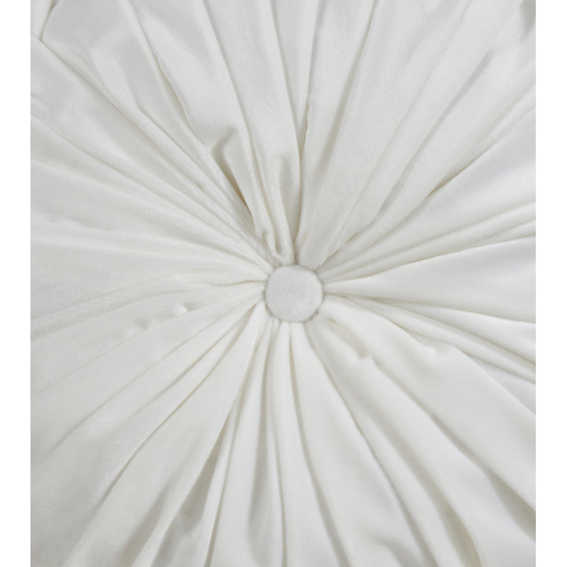 Housse et insert de coussin Madison Pintucked, Blanc