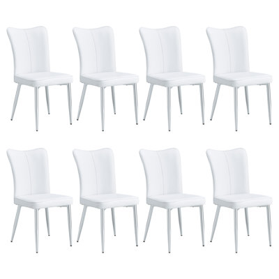 Lunna Tufted Upholstered Wing Back Parsons Chair
