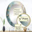 Hockessin - Miroir mural floral ovale-265042454