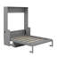 Grand lit escamotable avec bureau, lumières DEL et USB-1309196674