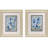 Blue Garden Framed Art