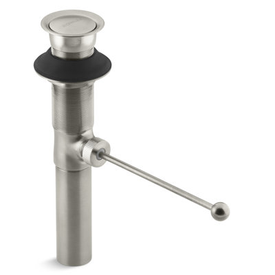 Premier Exposed 1.25" Pop-Up Bathroom Sink Drain With Overflow