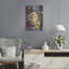 Latitude Run® «Pizza Slice With Toppings» par Ron Magnes, art mural en métal-2059254068
