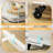 White And Fabric Beige Twin Daybed With Trundle Bed, Upholstered Day Bed With LED Light And Charing Station-1619984668-1619984671