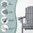 Uniopolis Foldable Outdoor Adirondack Chair-1556947420