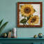Sunflower Summer II - peinture sur toile encadrée-472149007-472149010