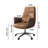 52.76" Minimalist Business Brown Executive Chair, Comfortable for Long Hours, Height Adjustable, Computer Chair for Conference Room & Home Study