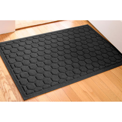 WaterHog Honeycomb 23 in. x 35 in. Indoor Outdoor Doormat