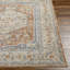 Tapis oriental orange brûlé lavable à la machine Kissena-70927540