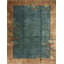 Antique Art Deco Room Size Wool Green, Ivory Beige Cream White Rug