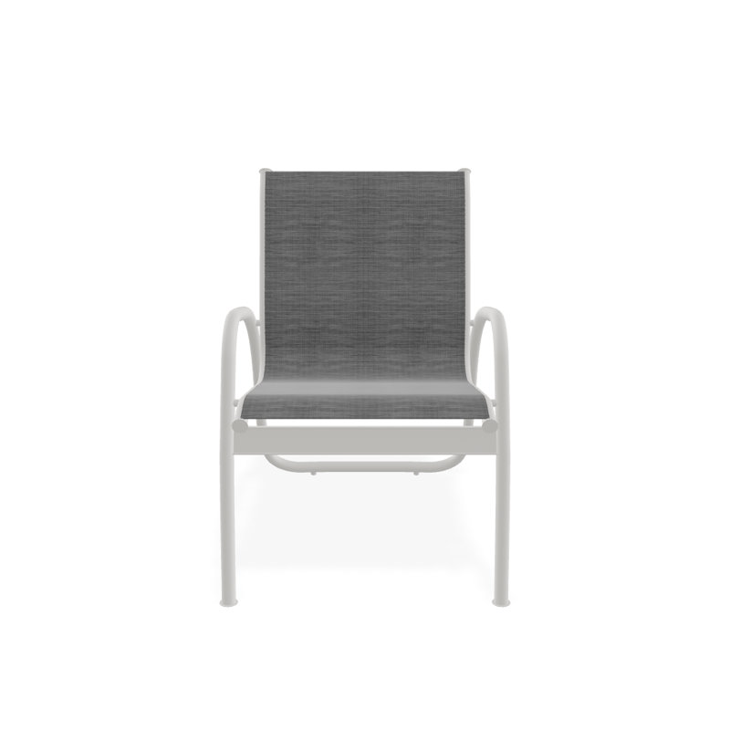 Fauteuil de patio Gardenella, Neige texturée, Recueillir le charbon de bois