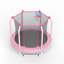 Trampoline de 55 pouces pour enfants avec trampoline intérieur et extérieur pour tout-petit