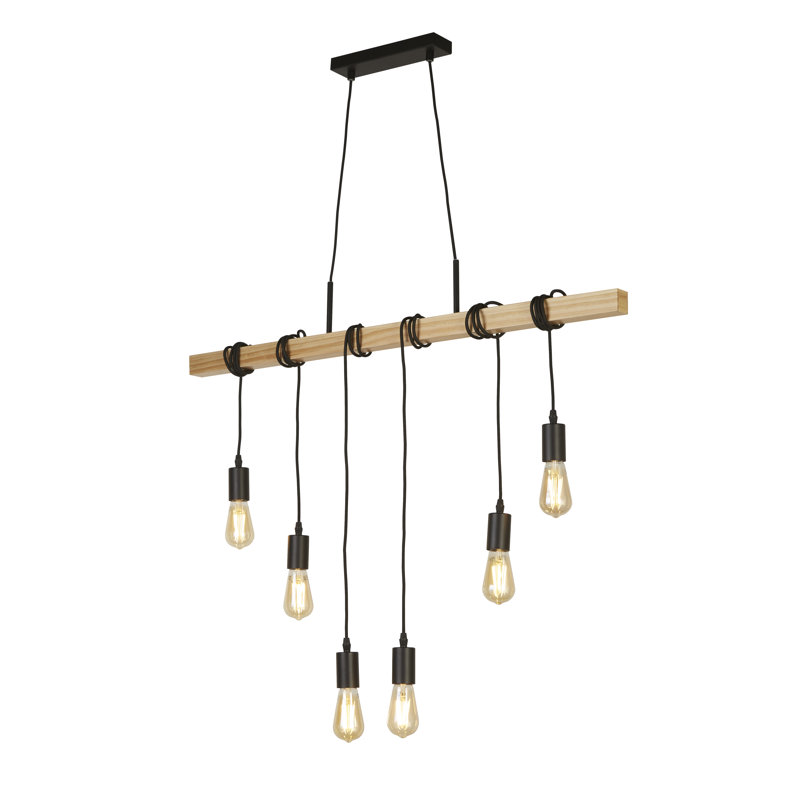 Tibbitts 6-Light Kitchen Island Chandelier