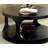 Round Coffee Table With Storage Shelf