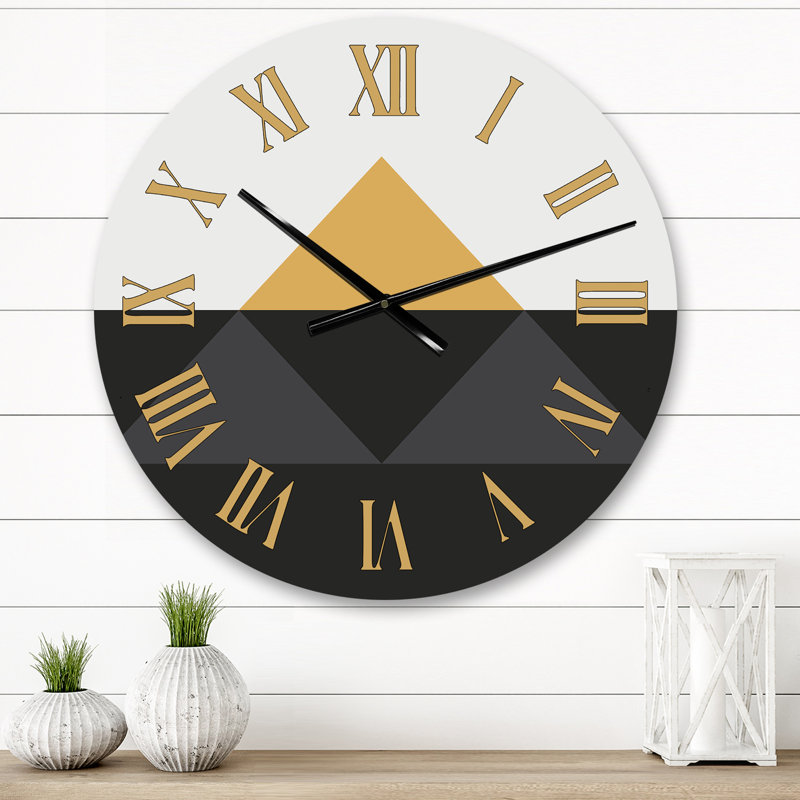 Horloge murale IV, Moyen