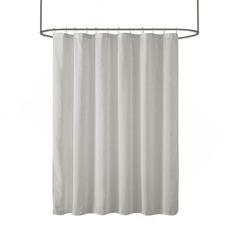 Rideau de douche diaphane, Gris