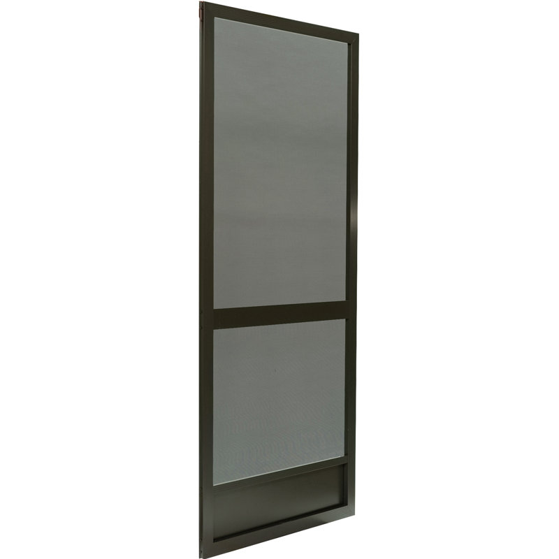 Porte moustiquaire en aluminium, Bronze, 36 po x 80 po