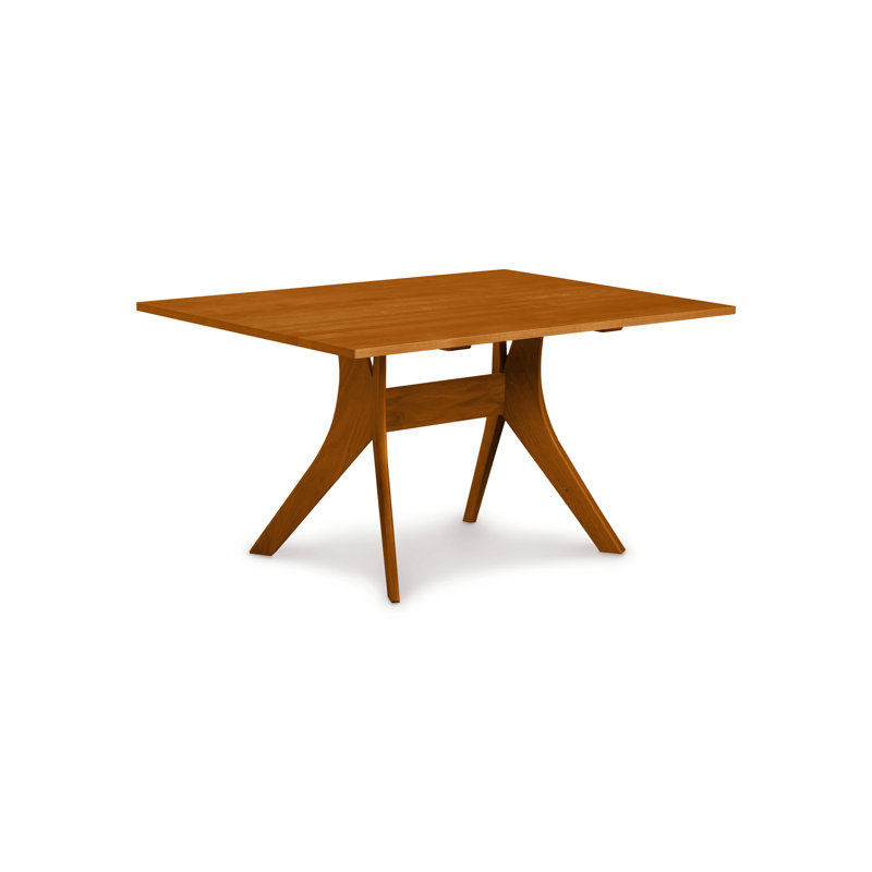 Audrey Solid Wood Fixed Top Table, 60" L x 40" D, Autumn Cherry