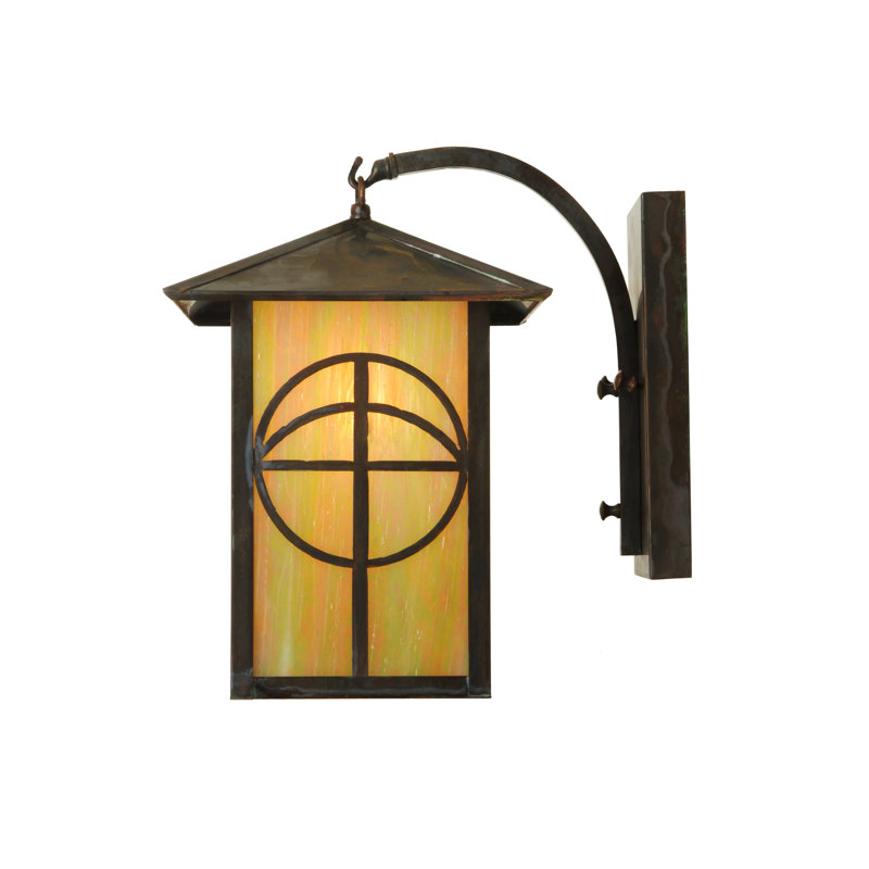 Seneca 1 - Light Outdoor Wall Lantern, 13" H x 9" W x 12" D
