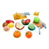21-Piece Play Food Set For Play Kitchens Vegetable Fruits
