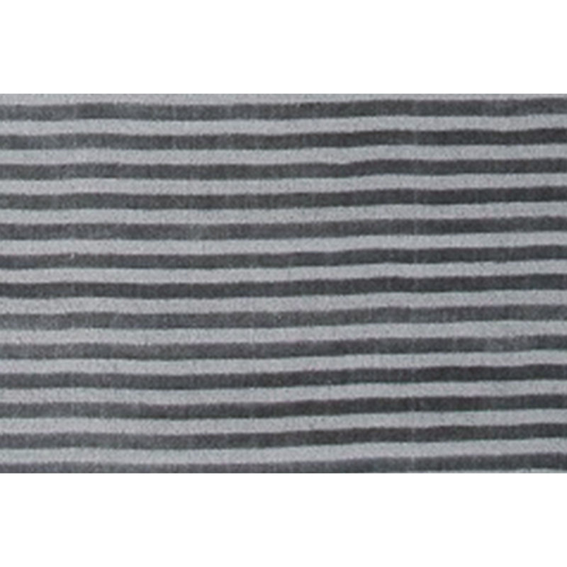 High-Quality Hand-Knotted Charcoal/Gray Area Rug, Rectangle 12' x 15', Dark Gray