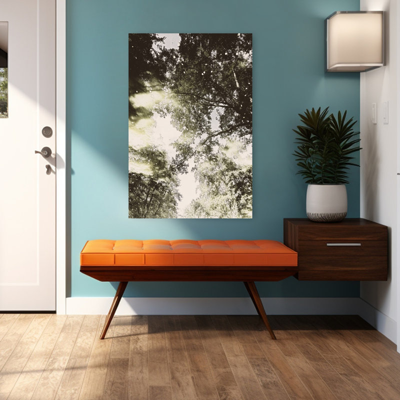 «Dreamy Forest», impression d'art mural abstrait, 48" H x 32" W