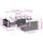 Vidaxl Garden Sofa Set Black