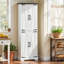 Armoire de rangement pour salle à manger 72 po, blanc-1669691122