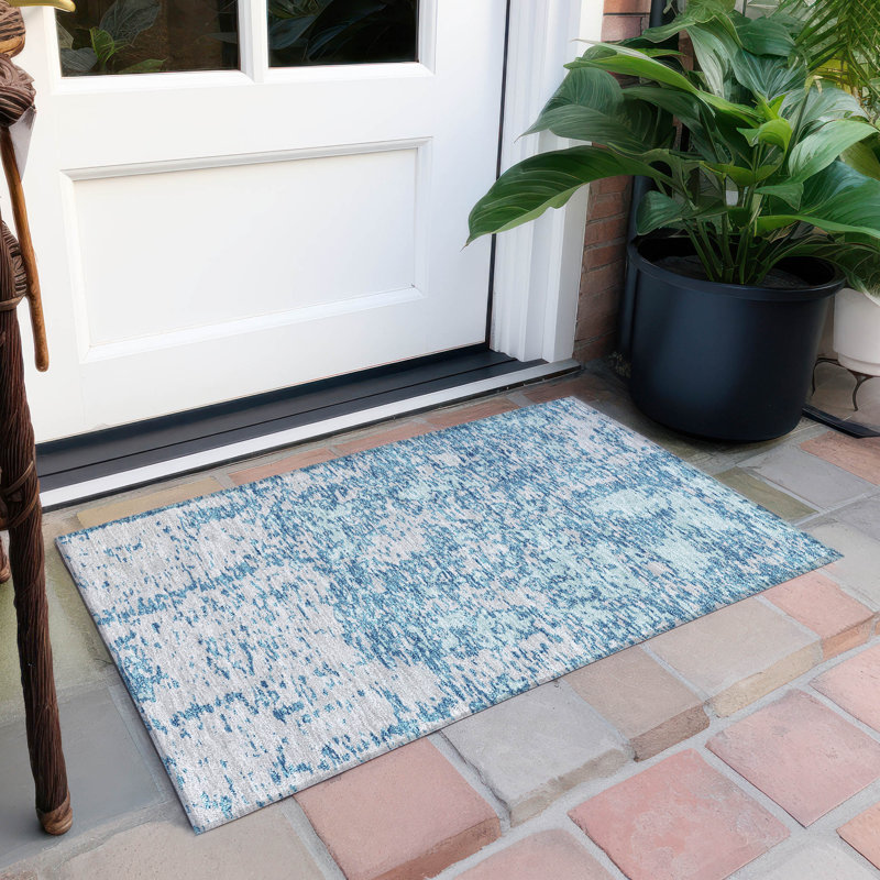 Tapis rectangulaire Alegandro avec envers antidérapant, Rectangle 1 pi 8 po x 2 pi 6 po
