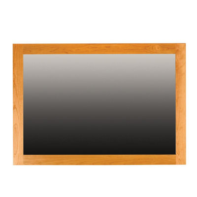 Newport Wood Flat Wall Mirror