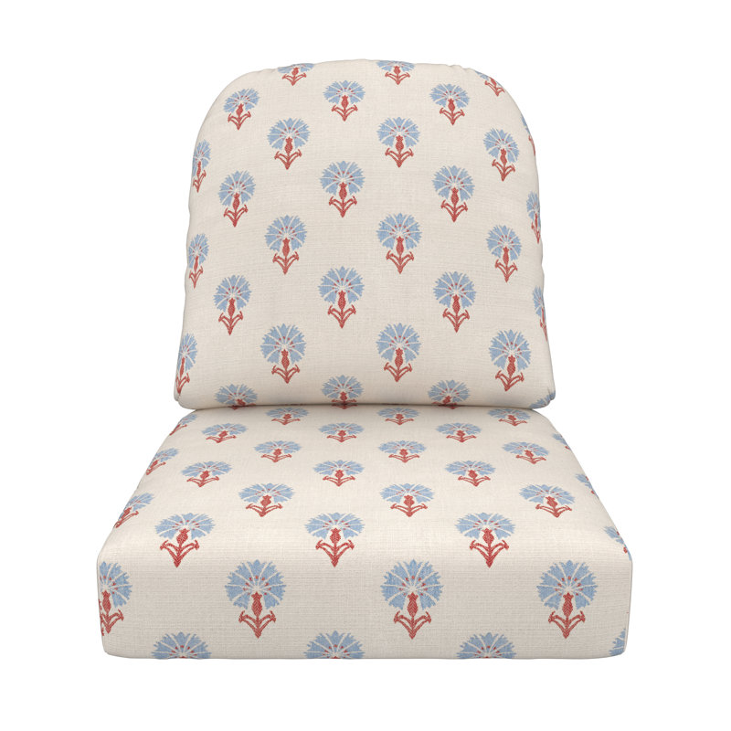 Coussin de chaise longue Amala Sunbrella®, Sunbrella Mira Bluebell