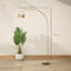 167cm Painted Arched Floor Lamp