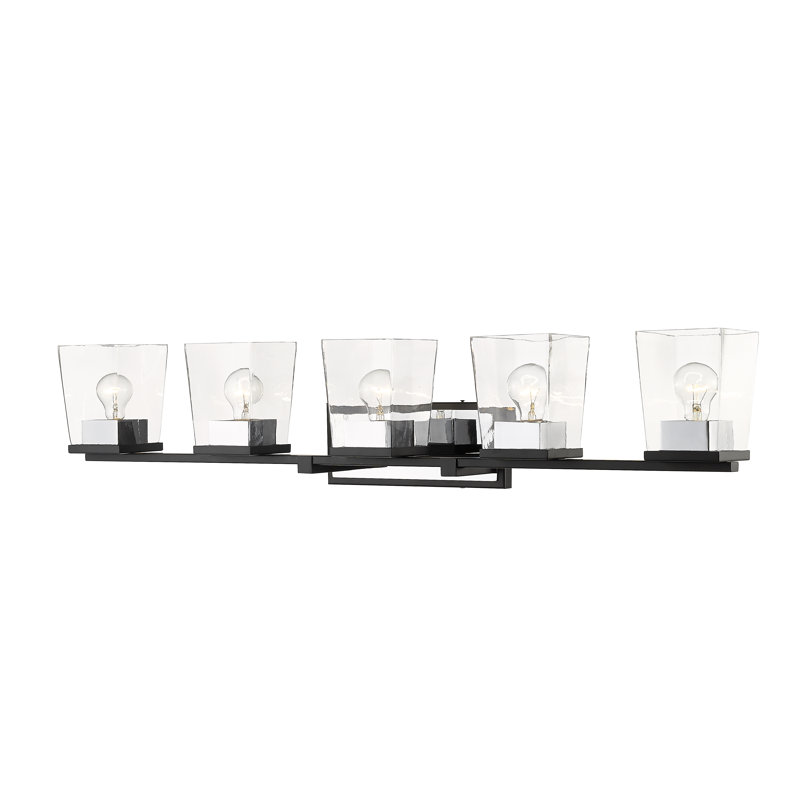 Braydon 5 - Light Dimmable Vanity Light, Chrome