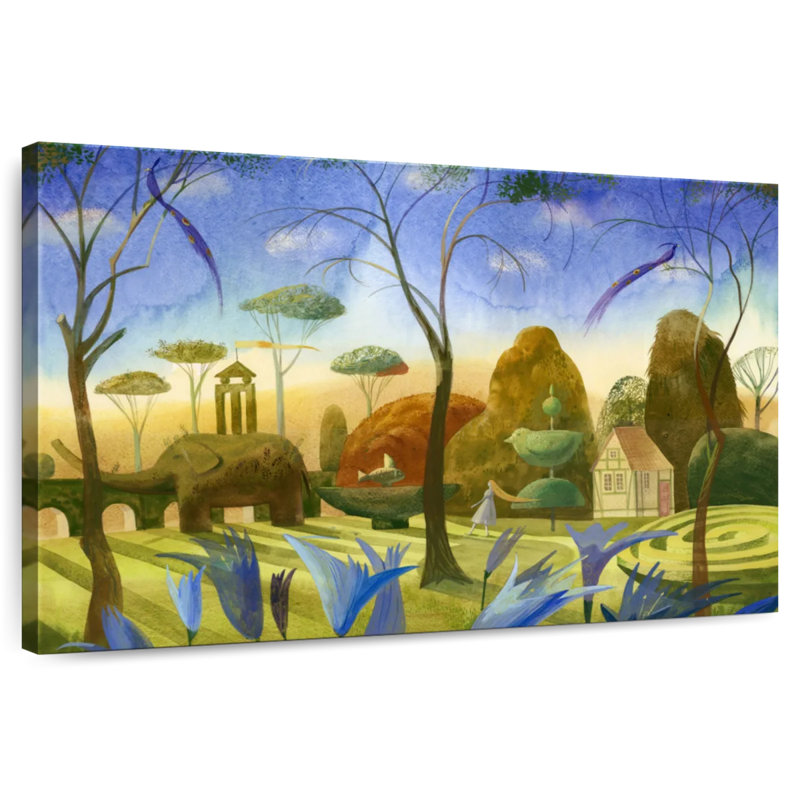 Senne The Magic Garden, 26" H x 39" W