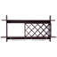 Emma-Kathryn 6 Bottle Wall Mounted Wine Bottle & Glass Rack in