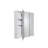 Shamare Surface Mount Frameless 3 Doors Medicine Cabinet with 2 Adjustable Shelves-1492684384