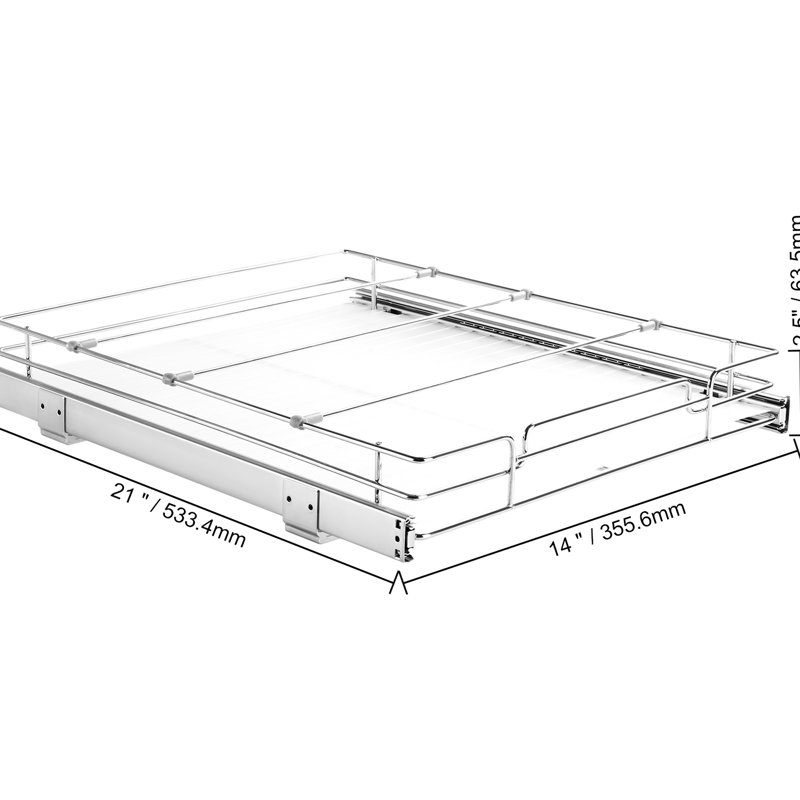 Organisateur de placard coulissant, pour la maison, tiroirs à roulettes en acier, installation facile en 4 étapes, pour un rangement esthétique, étagères coulissantes pour garde-manger, installation à gauche ou à droite, structure