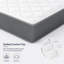 Matelas hybride complet, ressorts ensachés et surmatelas à mémoire de forme, fermeté moyenne-1325525335